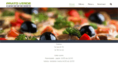 Desktop Screenshot of pizzeriapratoverde.pl
