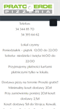 Mobile Screenshot of pizzeriapratoverde.pl